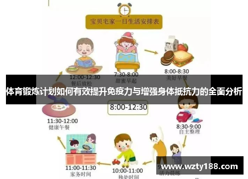 体育锻炼计划如何有效提升免疫力与增强身体抵抗力的全面分析